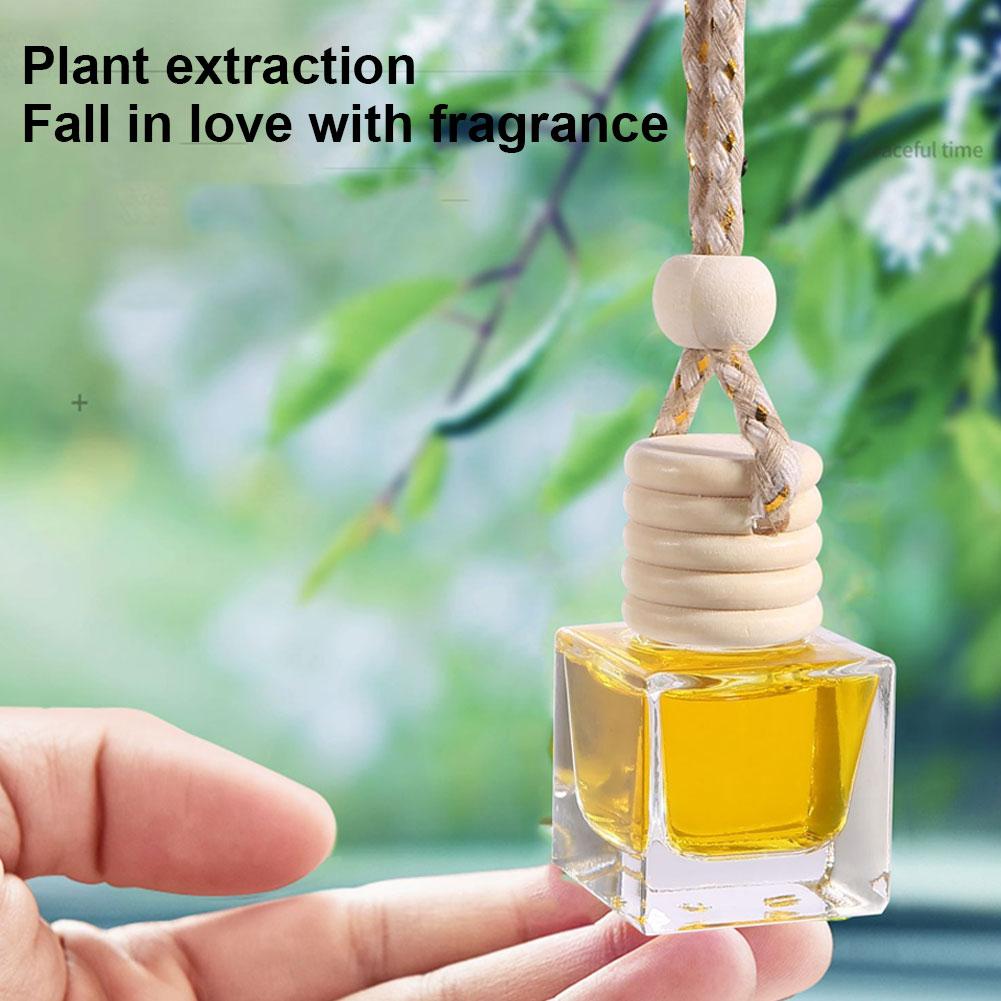 Fragrance Oil Perfume Grade - น้ำหอมปรับอากาศในรถยนต์ รูปทรงดอกไม้ คุณภาพสูง น้ำมันหอมระเหยบำบัด กลิ่นหอมติดทนนาน ของตกแต่งกระจกมองหลังรถยนต์