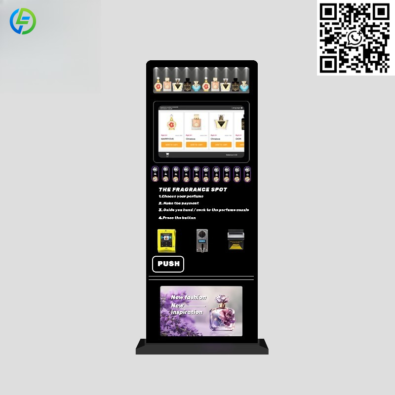 Perfume Fragrance Vending Machine - เครื่องจำหน่ายน้ำหอมแบบตั้งพื้นสำหรับห้างสรรพสินค้า ถนนค้าขาย และตลาดนัด ปรับแต่งได้ตามต้องการ ขายส่งยอดนิยม