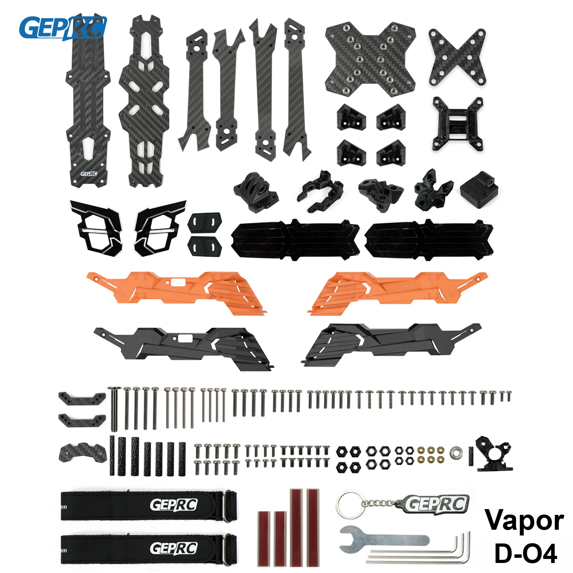 Fragance X - GEPRC GEP-Vapor-D O4 ชิ้นส่วนเฟรม Vapor Drone