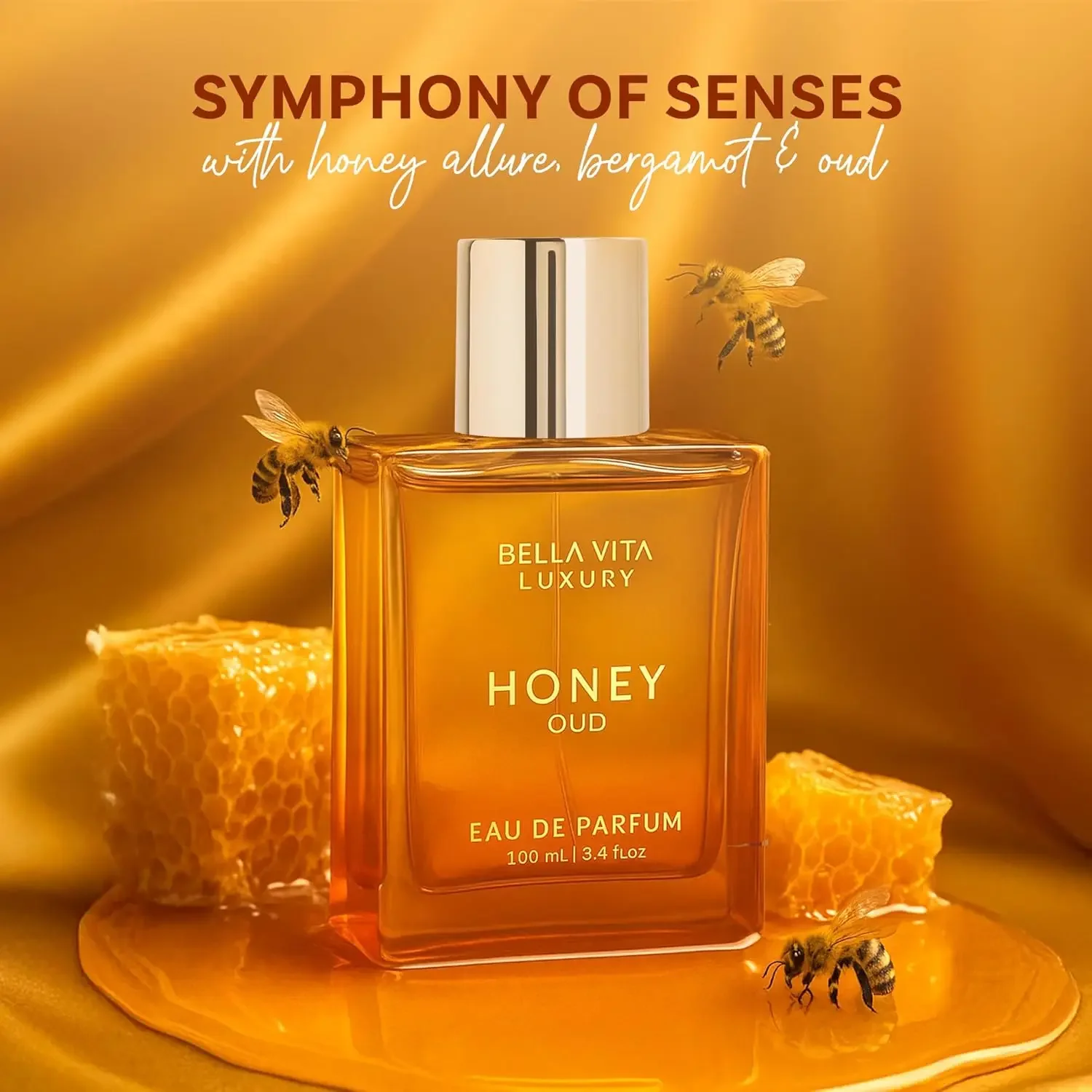 Perfume Quality Fragrance Oils - เบลล่าวิต้า ลักชัวรี ฮันนี่ อู๊ด โอ เดอ