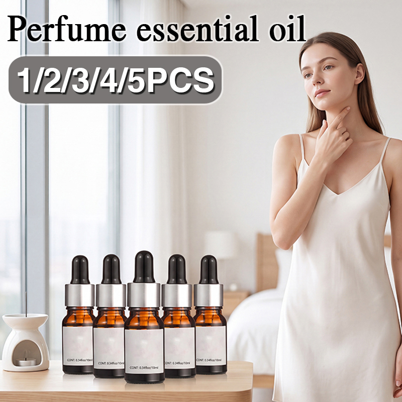 Perfume Fragrance Essence - น้ำหอมออยล์ 1/2/3/4/5 ชิ้น, น้ำหอมสำหรับผู้ชายและผู้หญิง, กลิ่นหอมติดทนนาน, น้ำหอมออยล์สำหรับครอบครัว,