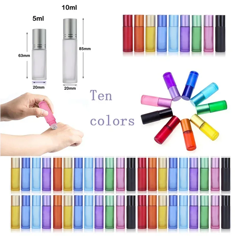 ขวดแก้วฝ้าแบบลูกกลิ้งขนาด 5-10 - Perfume Fragrance Story บทวิจารณ์และราคา