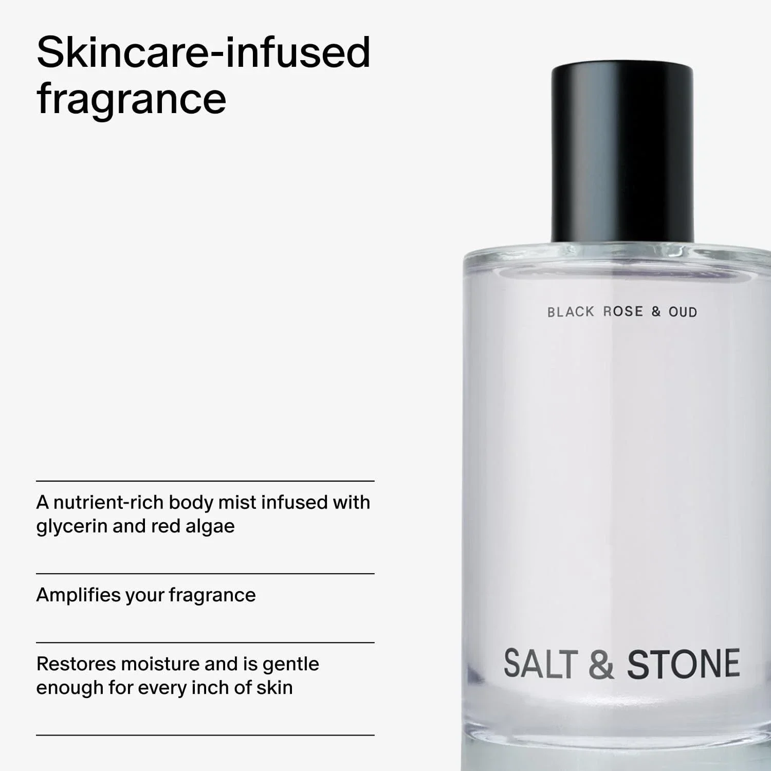 SALT & STONE แบล็คโรส & อู๊ด โ - Fragrance Perfume For Man บทวิจารณ์และราคา
