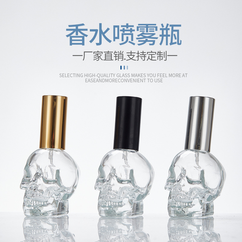 ขวดสเปรย์แก้วรูปหัวกะโหลกขนาด  - Perfume Fragrance Story บทวิจารณ์และราคา