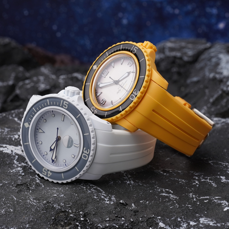 สายนาฬิกายางสำหรับ Blancpain x - Fragance X บทวิจารณ์และราคา