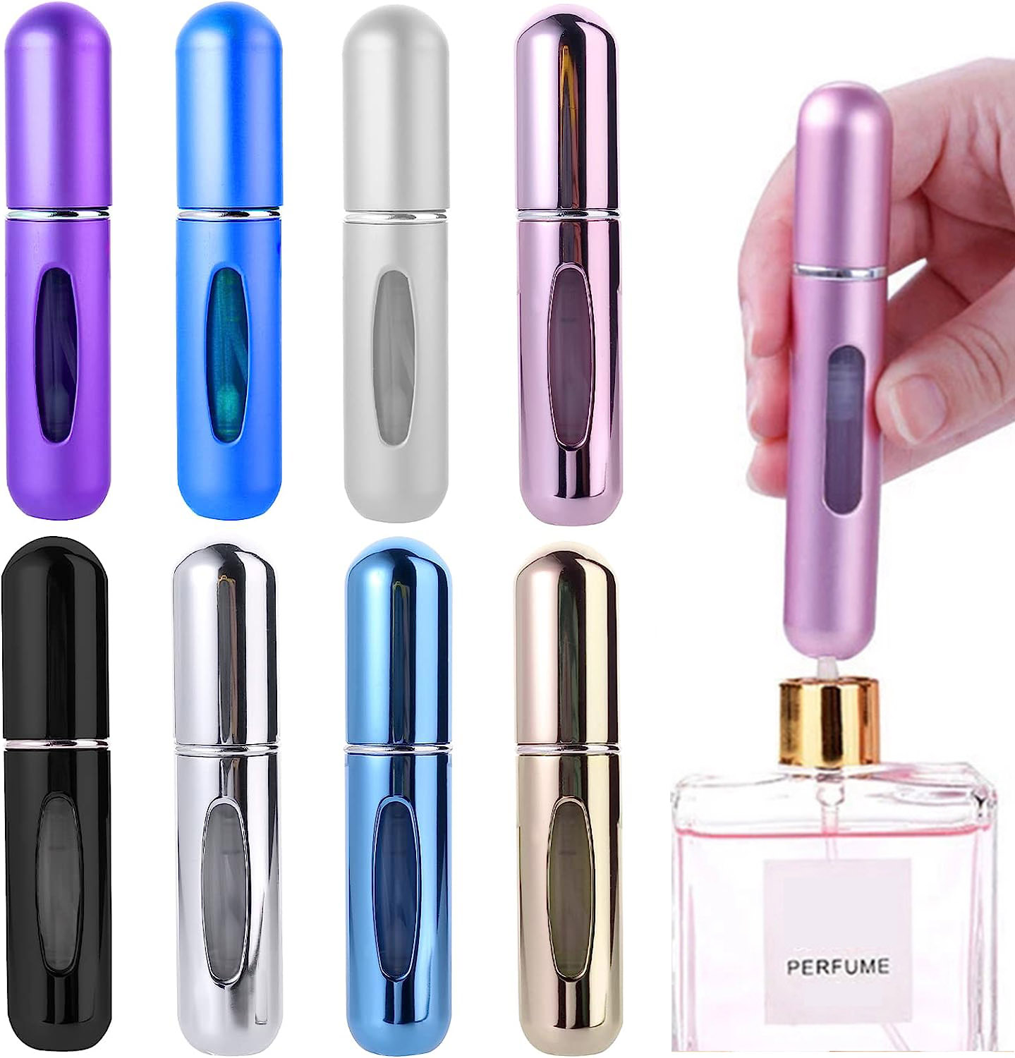 รีฟิลมินิขวดน้ําหอมแบบพกพาขวดเ - Perfume Fragrance Vending Machine บทวิจารณ์และราคา