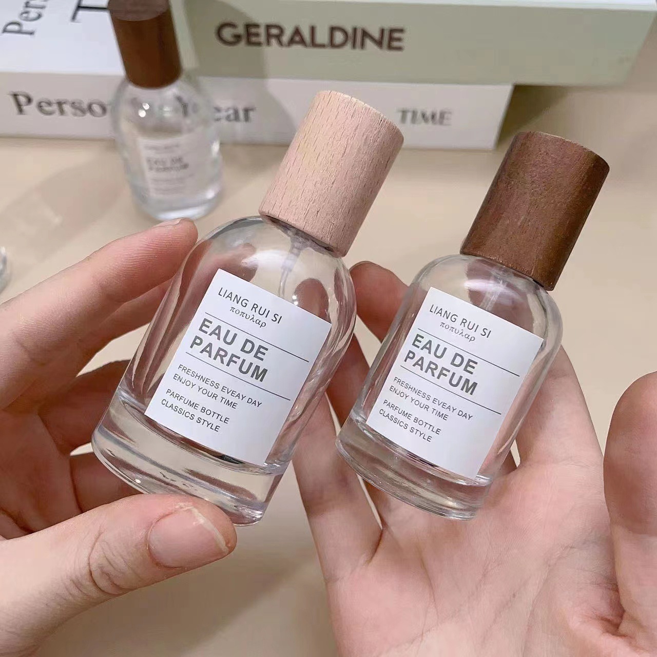 50ml รอบขวดน้ําหอมแก้วล้างสเปร - Perfume Fragrance Story บทวิจารณ์และราคา