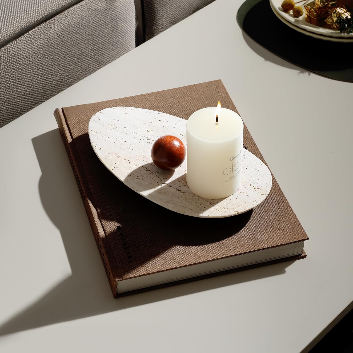 ถาดหินอ่อนสำหรับวางบนเคาน์เตอร - Perfume Fragrance House บทวิจารณ์และราคา