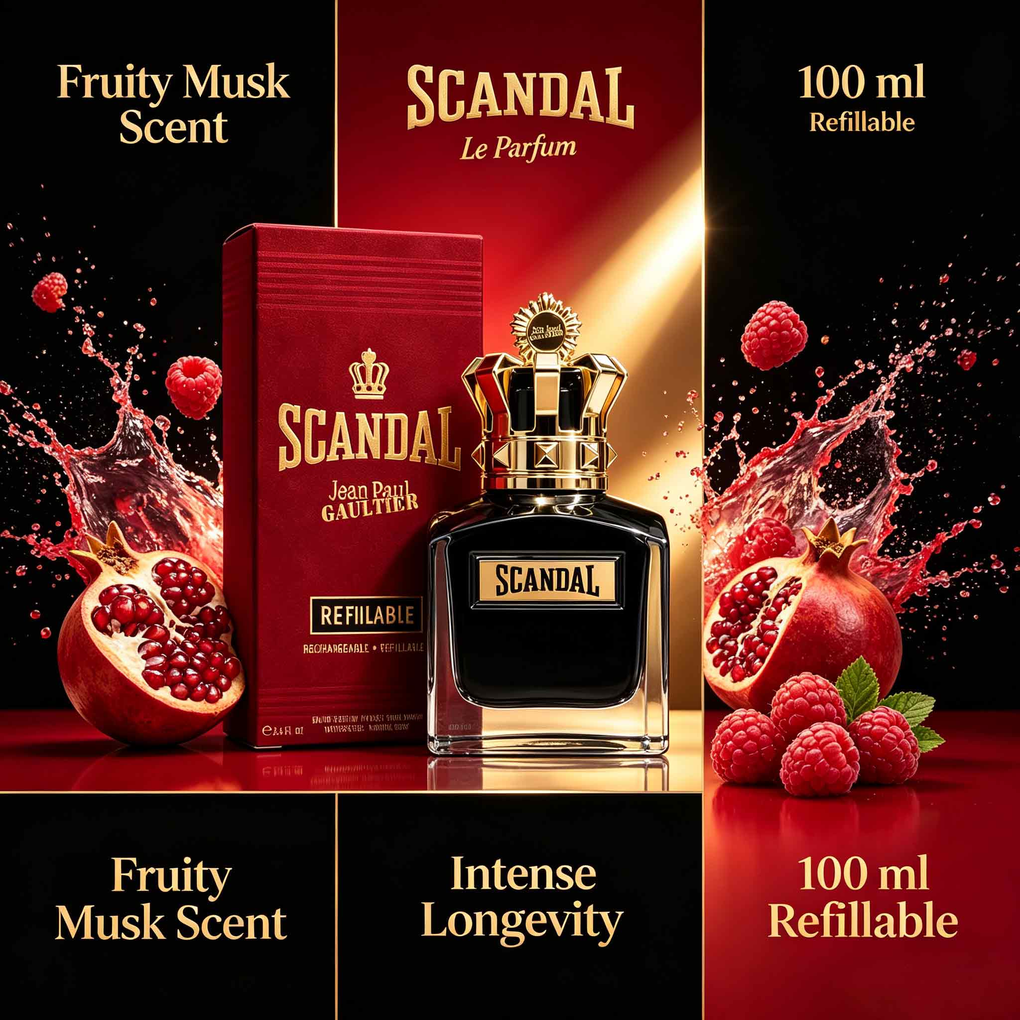 Jean Paul Gaultier Scandal Le  - Perfume Fragrance Jean Paul Gaultier บทวิจารณ์และราคา